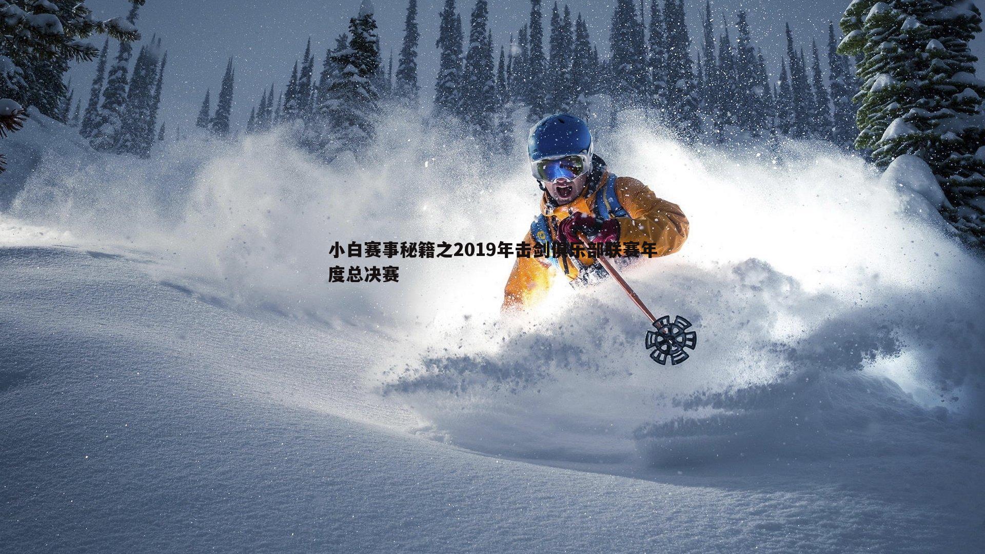 小白赛事秘籍之2019年击剑俱乐部联赛年度总决赛